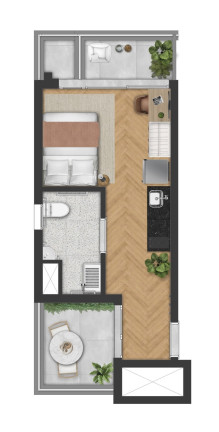Imagem Imóvel com 1 Quarto à Venda, 41 m² em Alto Da Boa Vista - São Paulo