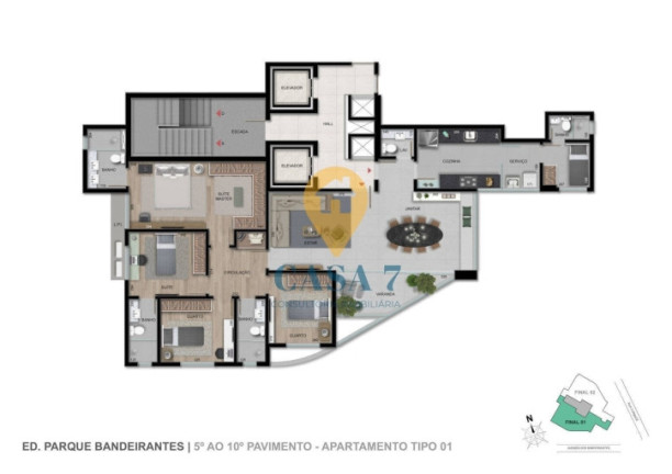 Imagem Apartamento com 4 Quartos à Venda, 150 m² em Sion - Belo Horizonte