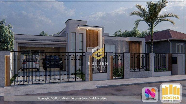 Imagem Casa com 3 Quartos à Venda, 157 m² em Bosque Da Mata - Tijucas