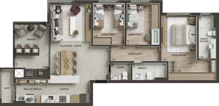 Imagem Apartamento com 2 Quartos à Venda, 82 m² em Centro Cívico - Curitiba Imagem Apartamento com 2 Quartos à Venda, 82 m² em Centro Cívico - Curitiba