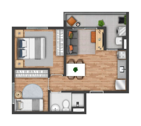 Imagem Apartamento com 2 Quartos à Venda, 52 m² em Vila Carrão - São Paulo Imagem Apartamento com 2 Quartos à Venda, 52 m² em Vila Carrão - São Paulo