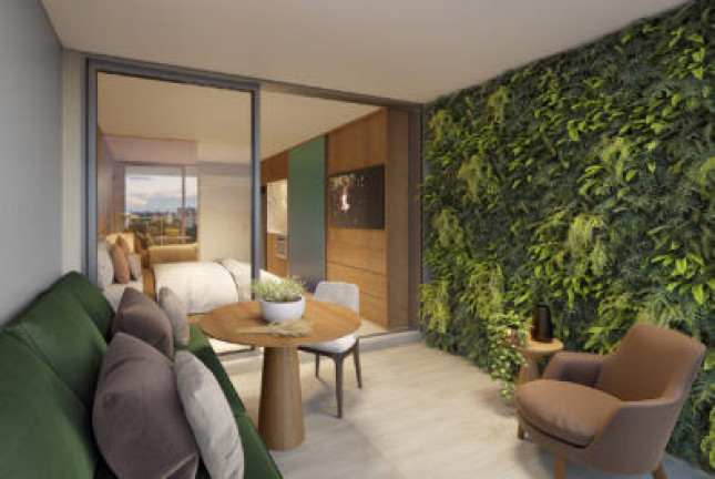 Imagem Apartamento com 1 Quarto à Venda, 33 m² em Brooklin - São Paulo Imagem Apartamento com 1 Quarto à Venda, 33 m² em Brooklin - São Paulo