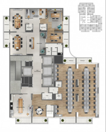 Imagem Sala Comercial à Venda, 33 m² em Centro - Campinas Imagem Sala Comercial à Venda, 33 m² em Centro - Campinas