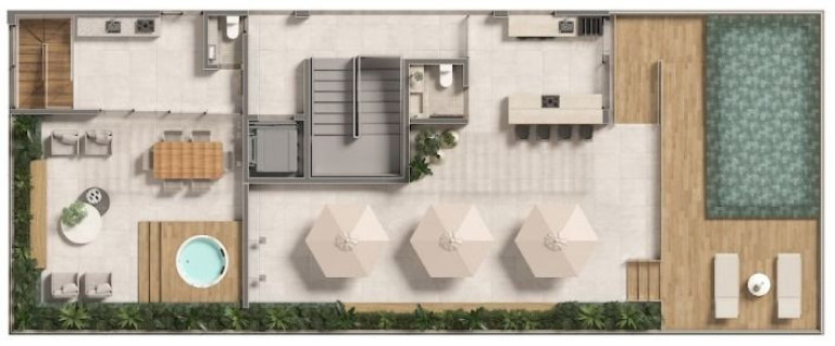 Imagem Apartamento com 2 Quartos à Venda, 55 m² em Bessa - João Pessoa