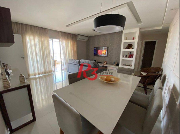 Imagem Apartamento com 3 Quartos à Venda, 150 m² em Marapé - Santos