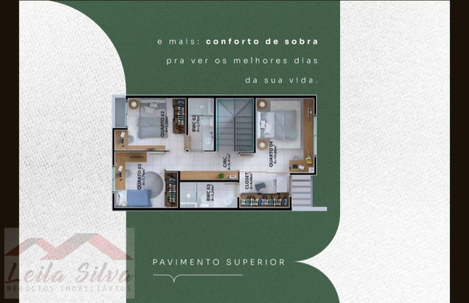 Imagem Casa de Condomínio com 4 Quartos à Venda,  em Pedra Mole - Teresina