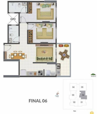Imagem Apartamento com 2 Quartos à Venda, 59 m² em Canto Do Forte - Praia Grande Imagem Apartamento com 2 Quartos à Venda, 59 m² em Canto Do Forte - Praia Grande