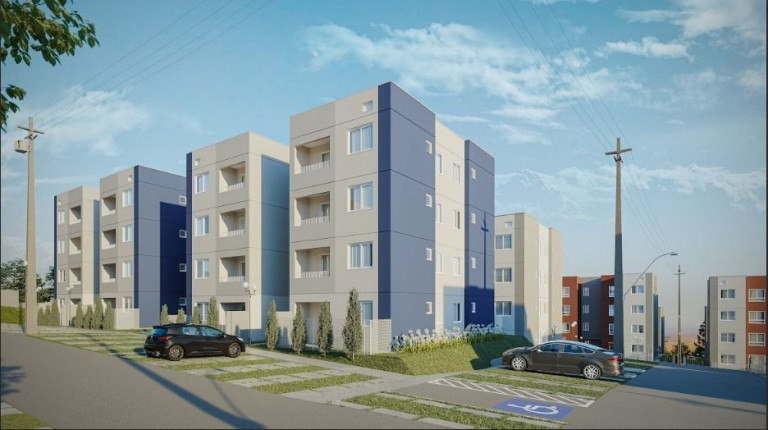 Apartamento com 2 Quartos à Venda, 39 m² em Jardim Silvana - Almirante Tamandare