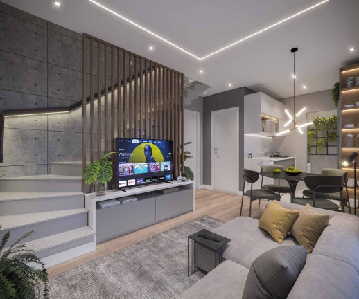 Imagem Apartamento com 1 Quarto à Venda, 33 m² em Bairro Alto - Curitiba