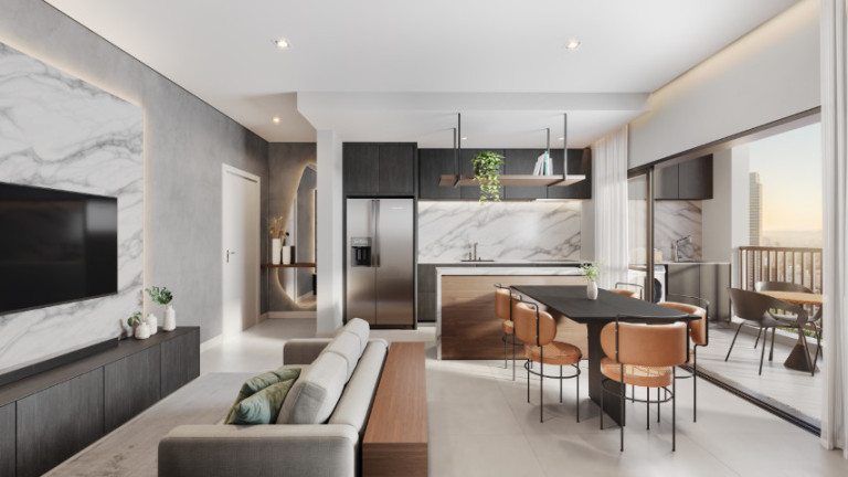 Imagem Imóvel com 1 Quarto à Venda, 28 m² em Novo Mundo - Curitiba