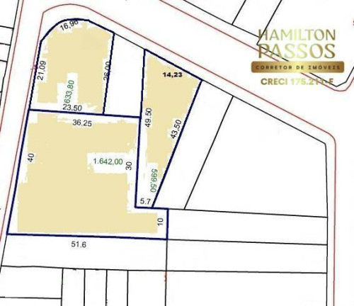 Imagem Terreno à Venda, 2.875 m² em Vila Príncipe De Gales - Santo André Imagem Terreno à Venda, 2.875 m² em Vila Príncipe De Gales - Santo André