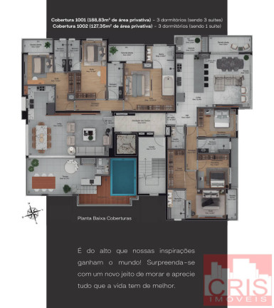 Imagem Apartamento com 3 Quartos à Venda, 101 m² em Humaitá - Bento Gonçalves