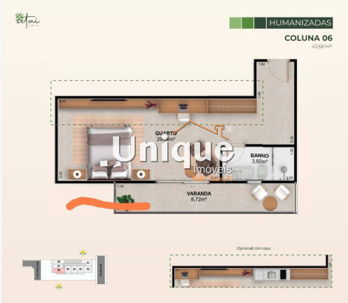Apartamento com 1 Quarto à Venda, 35 m² em Centro - Cabo Frio