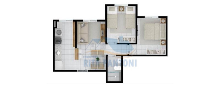 Imagem Apartamento com 2 Quartos à Venda, em Ipiranga - Ribeirão Preto Imagem Apartamento com 2 Quartos à Venda, em Ipiranga - Ribeirão Preto