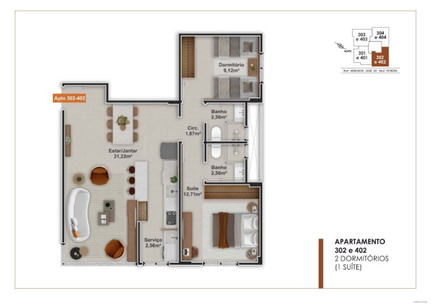 Imagem Apartamento com 2 Quartos à Venda, 117 m² em Coqueiros - Florianópolis Imagem Apartamento com 2 Quartos à Venda, 117 m² em Coqueiros - Florianópolis
