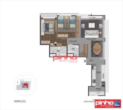Imagem Cobertura com 3 Quartos à Venda, 190 m² em Centro - Florianópolis Imagem Cobertura com 3 Quartos à Venda, 190 m² em Centro - Florianópolis