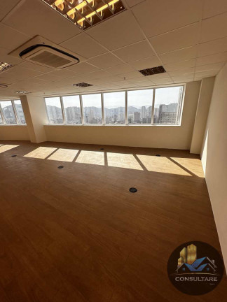 Imagem Sala Comercial para Alugar, 163 m² em Gonzaga - Santos Imagem Sala Comercial para Alugar, 163 m² em Gonzaga - Santos