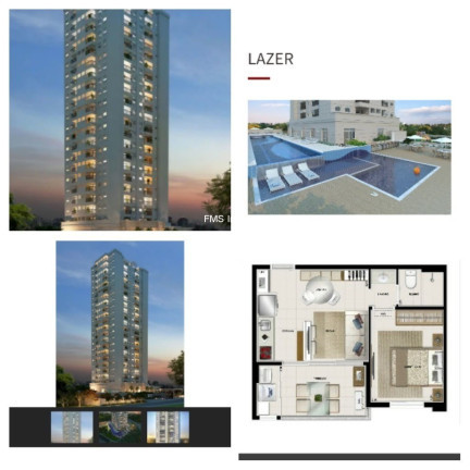 Imóvel com 1 Quarto à Venda, 38 m² em Vila Andrade - São Paulo