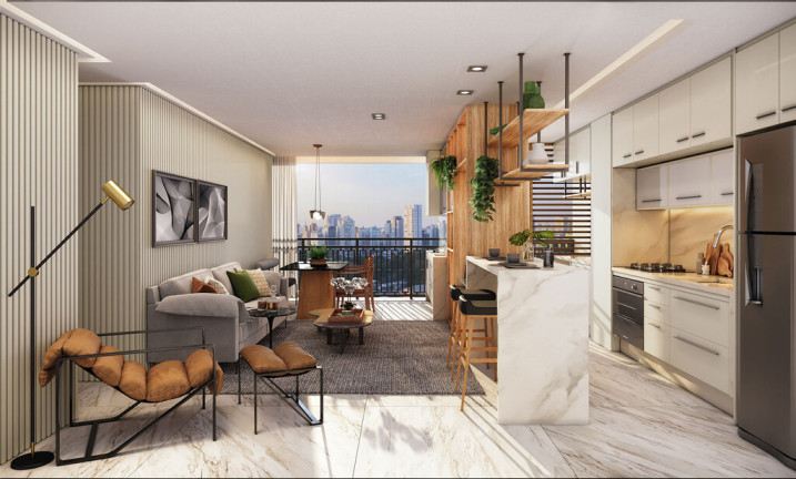 Imagem Apartamento com 3 Quartos à Venda, 91 m² em Brooklin Paulista - São Paulo