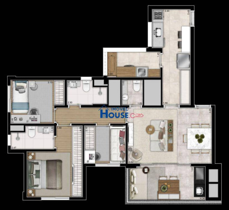 Imagem Apartamento com 3 Quartos à Venda, 92 m² em Perdizes - São Paulo