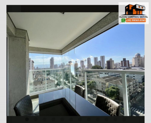 Imagem Apartamento com 2 Quartos à Venda, 80 m² em Ponta Da Praia - Santos Imagem Apartamento com 2 Quartos à Venda, 80 m² em Ponta Da Praia - Santos