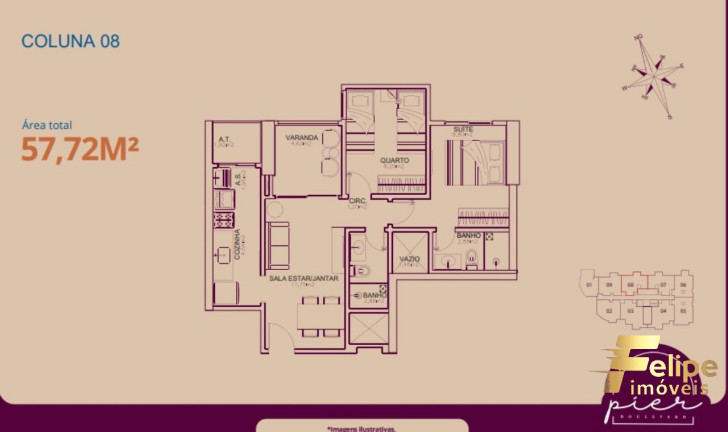 Imagem Imóvel com 2 Quartos à Venda, 67 m² em Jockey De Itaparica - Vila Velha Imagem Imóvel com 2 Quartos à Venda, 67 m² em Jockey De Itaparica - Vila Velha