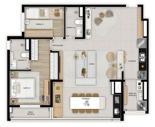 Imagem Apartamento com 2 Quartos à Venda, 105 m² em Vila Ema - São Paulo Imagem Apartamento com 2 Quartos à Venda, 105 m² em Vila Ema - São Paulo