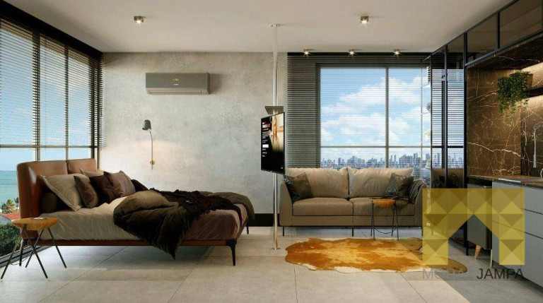 Imagem Studio com 1 Quarto à Venda, 30 m² em Jardim Oceania - João Pessoa