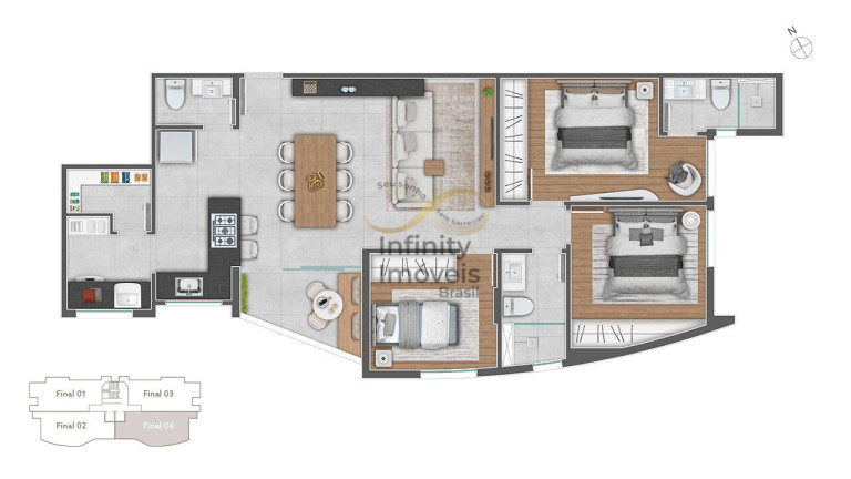 Imagem Apartamento com 3 Quartos à Venda, 83 m² em Graça - Belo Horizonte Imagem Apartamento com 3 Quartos à Venda, 83 m² em Graça - Belo Horizonte