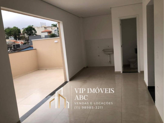 Imagem Cobertura com 2 Quartos à Venda, 95 m² em Jardim Paraíso - Santo André