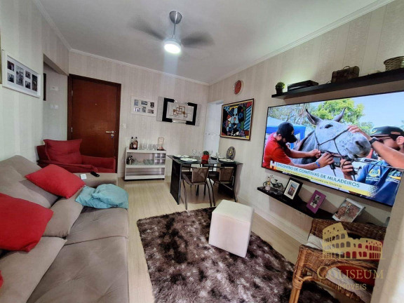 Imagem Apartamento com 1 Quarto à Venda, 51 m² em Canto Do Forte - Praia Grande