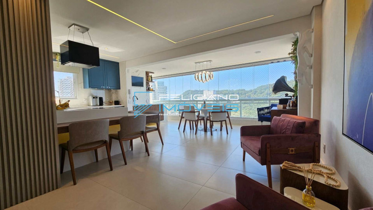 Imagem Apartamento com 3 Quartos à Venda, 148 m² em Canto Do Forte - Praia Grande