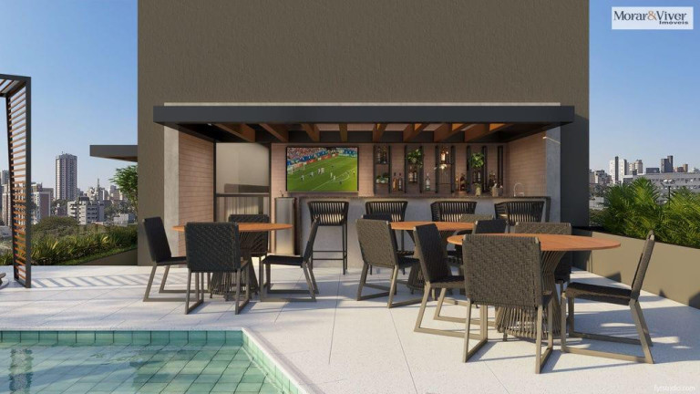 Imagem Apartamento com 1 Quarto à Venda, 54 m² em Batel - Curitiba
