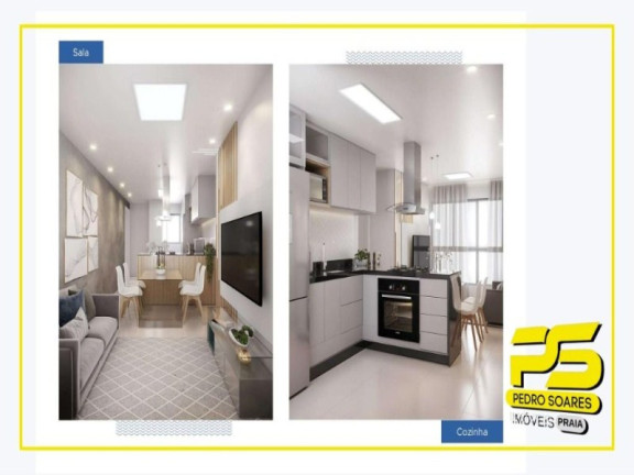 Imagem Apartamento com 1 Quarto à Venda, 33 m² em Jardim Oceania - João Pessoa