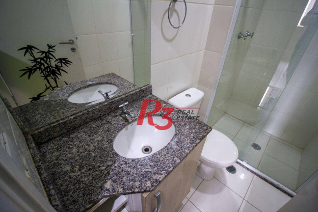 Imagem Apartamento com 2 Quartos para Alugar, 64 m² em Marapé - Santos Imagem Apartamento com 2 Quartos para Alugar, 64 m² em Marapé - Santos