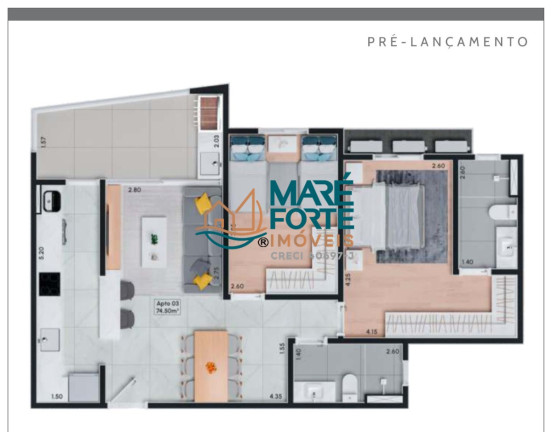 Imagem Apartamento com 2 Quartos à Venda, 75 m² em Indaia - Caraguatatuba Imagem Apartamento com 2 Quartos à Venda, 75 m² em Indaia - Caraguatatuba