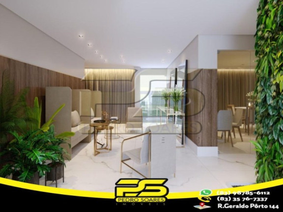 Imagem Apartamento com 1 Quarto à Venda, 54 m² em Cabo Branco - João Pessoa