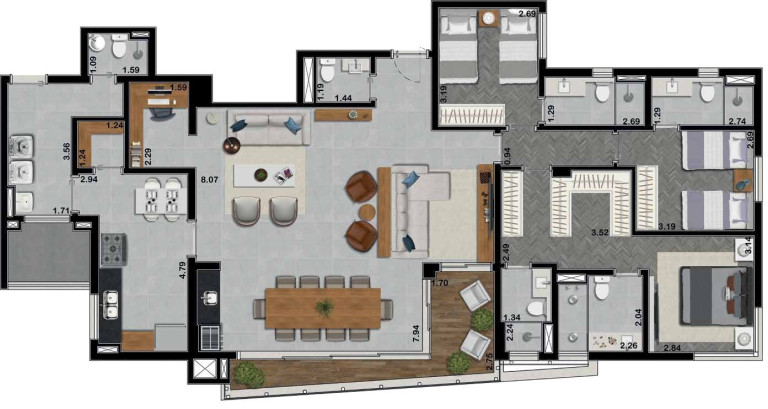 Imagem Imóvel com 4 Quartos à Venda, 170 m² em Vila Do Golf - Ribeirão Preto
