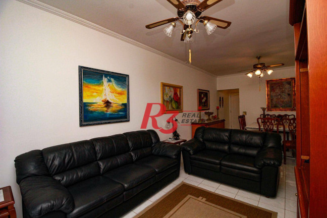 Imagem Apartamento com 3 Quartos à Venda, 120 m² em Embaré - Santos