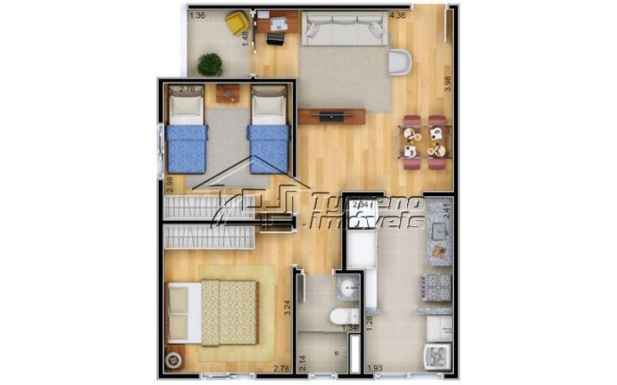 Imagem Apartamento com 2 Quartos à Venda, 53 m² em Jardim Oriente - São José Dos Campos Imagem Apartamento com 2 Quartos à Venda, 53 m² em Jardim Oriente - São José Dos Campos