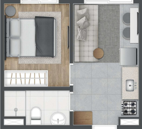 Imagem Apartamento com 1 Quarto à Venda, 24 m² em Cursino - São Paulo Imagem Apartamento com 1 Quarto à Venda, 24 m² em Cursino - São Paulo