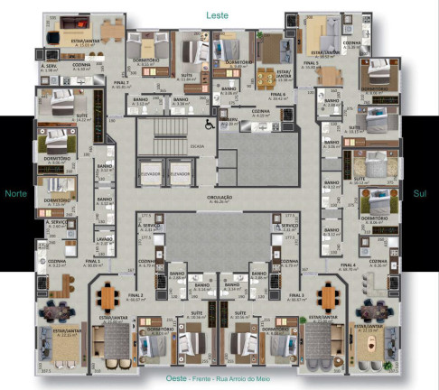 Imagem Apartamento com 3 Quartos à Venda, 141 m² em Capão Da Canoa - Capão Da Canoa