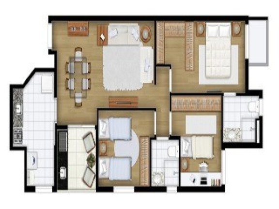 Imagem Imóvel com 3 Quartos à Venda, 82 m² em Vila Guiomar - Santo André Imagem Imóvel com 3 Quartos à Venda, 82 m² em Vila Guiomar - Santo André