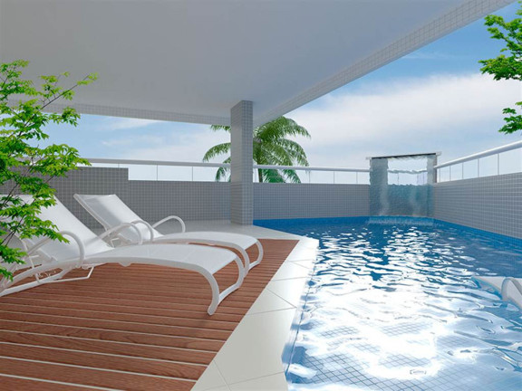 Imagem Apartamento com 1 Quarto à Venda, 52 m² em Guilhermina - Praia Grande