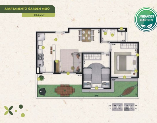 Imagem Imóvel com 2 Quartos à Venda, 60 m² em Guaporé - Ribeirão Preto