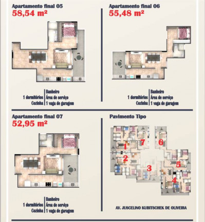 Imagem Apartamento com 3 Quartos à Venda, 106 m² em Vila Caiçara - Praia Grande Imagem Apartamento com 3 Quartos à Venda, 106 m² em Vila Caiçara - Praia Grande
