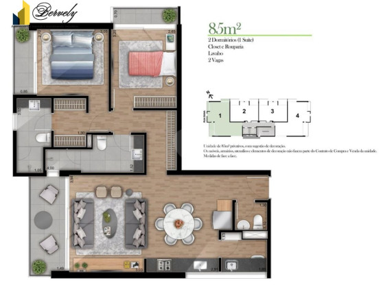 Imagem Apartamento com 2 Quartos à Venda, 105 m² em Perdizes - São Paulo Imagem Apartamento com 2 Quartos à Venda, 105 m² em Perdizes - São Paulo