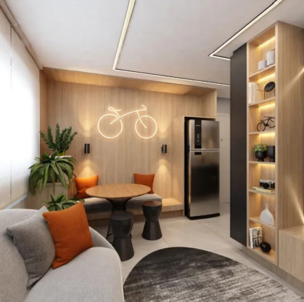 Imagem Apartamento com 1 Quarto à Venda, 39 m² em Vila Clementino - São Paulo