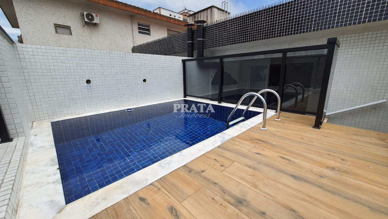 Imagem Casa com 3 Quartos à Venda, 156 m² em Embaré - Santos Imagem Casa com 3 Quartos à Venda, 156 m² em Embaré - Santos