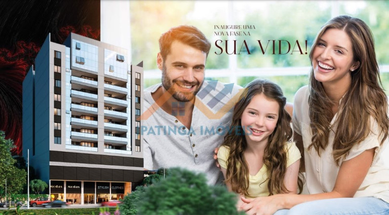 Apartamento com 3 Quartos à Venda, 116 m² em Centro - Coronel Fabriciano